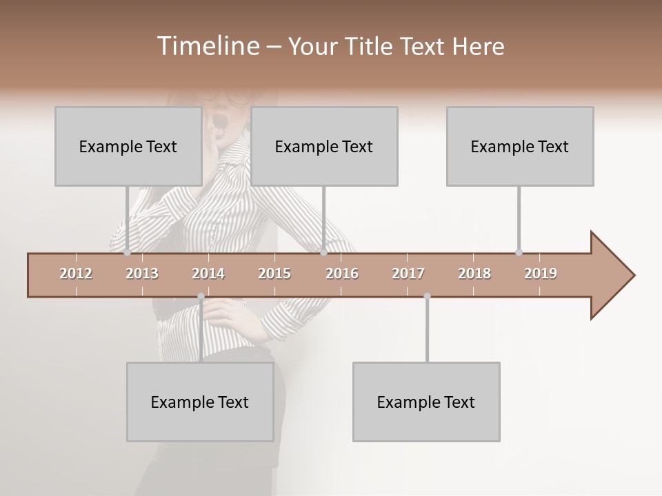 Side Space Isolated PowerPoint Template