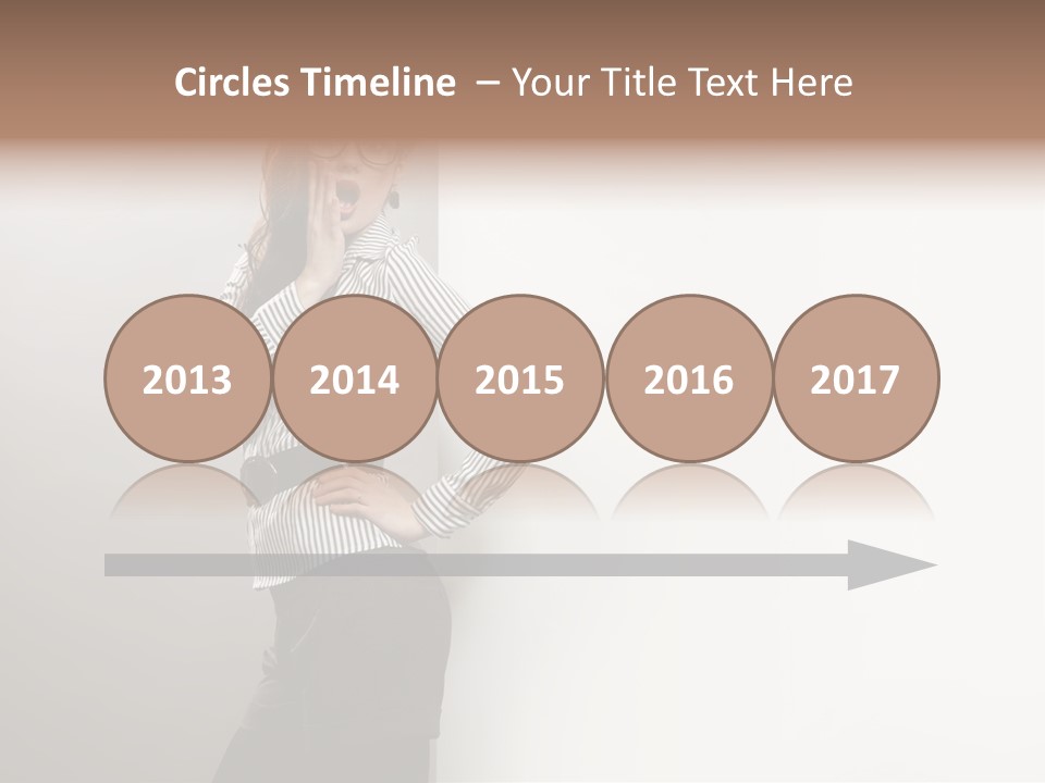 Side Space Isolated PowerPoint Template