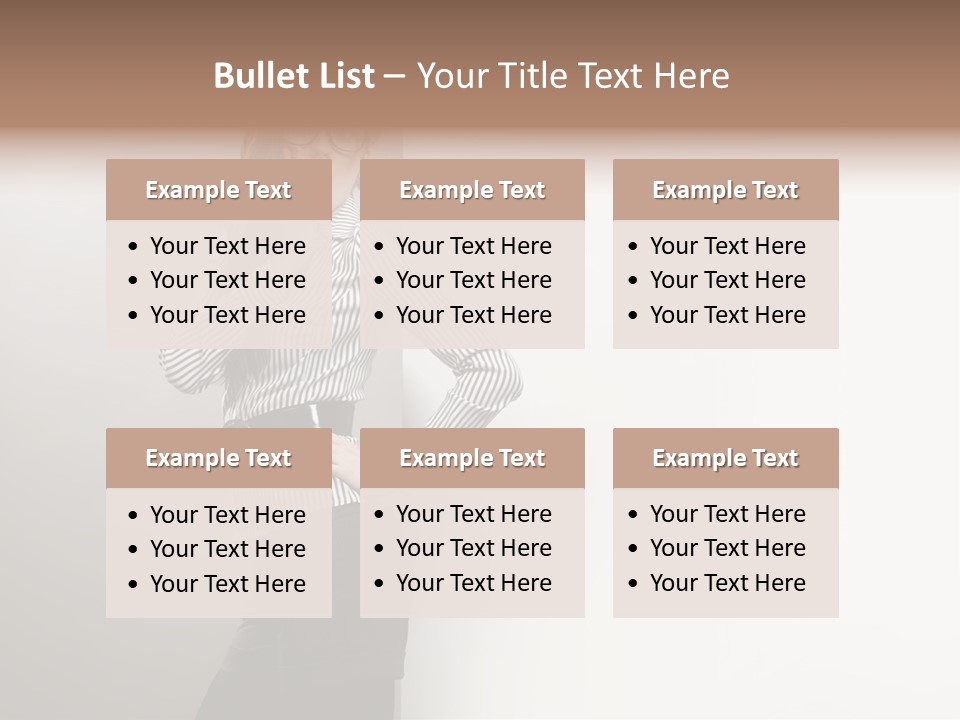 Side Space Isolated PowerPoint Template