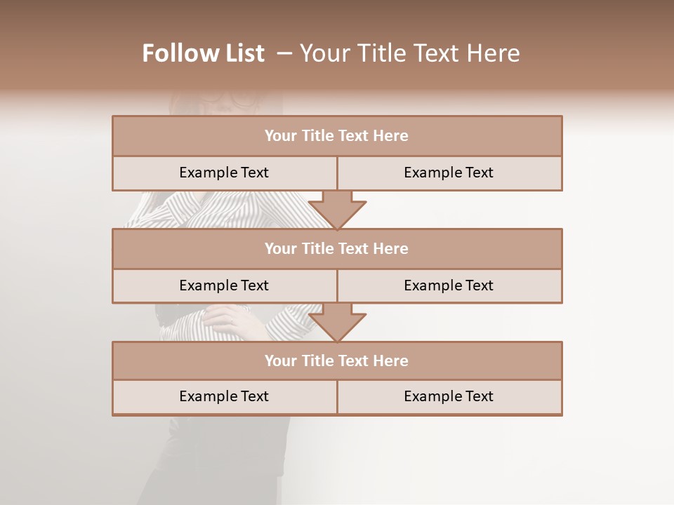 Side Space Isolated PowerPoint Template