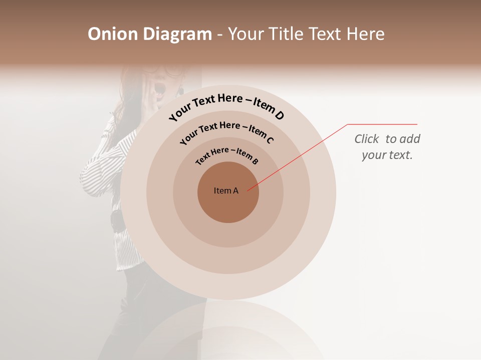 Side Space Isolated PowerPoint Template