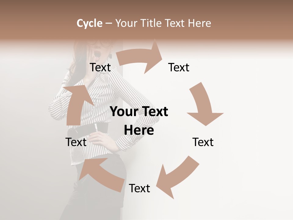 Side Space Isolated PowerPoint Template