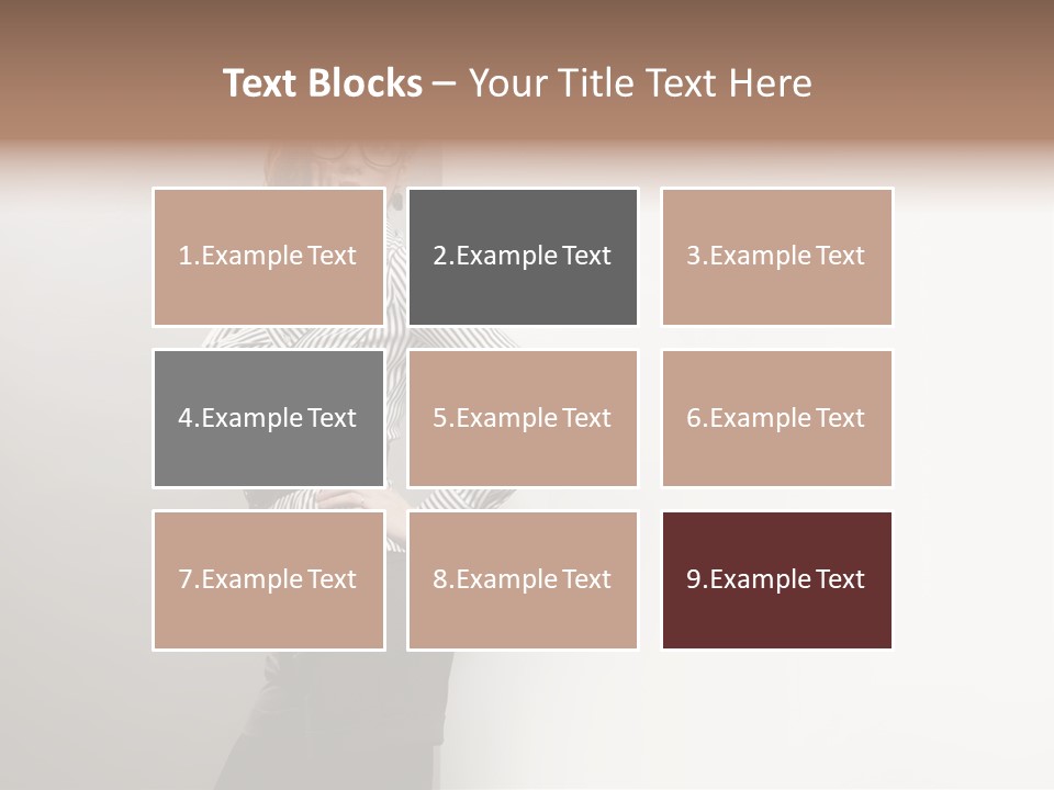 Side Space Isolated PowerPoint Template