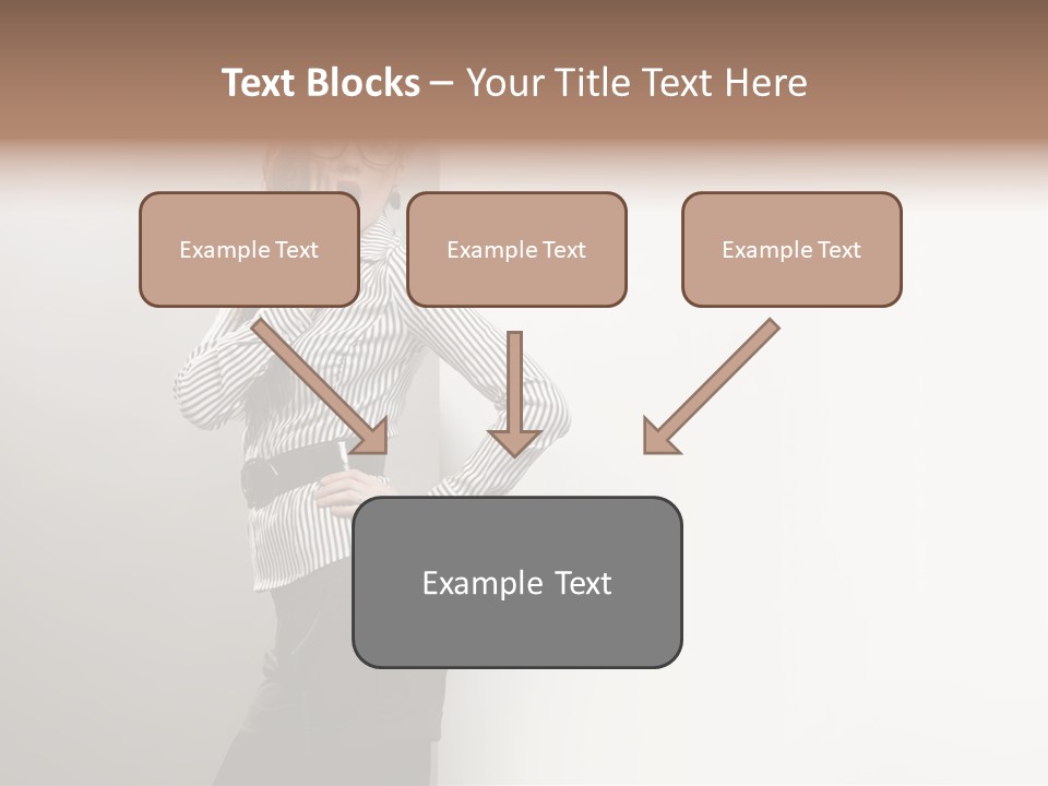 Side Space Isolated PowerPoint Template