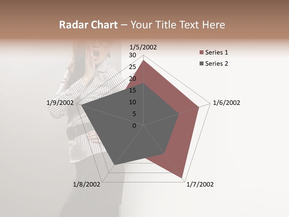 Side Space Isolated PowerPoint Template