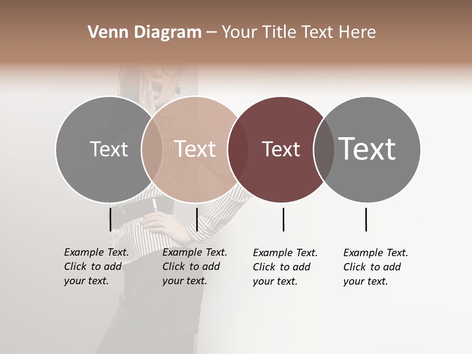 Side Space Isolated PowerPoint Template