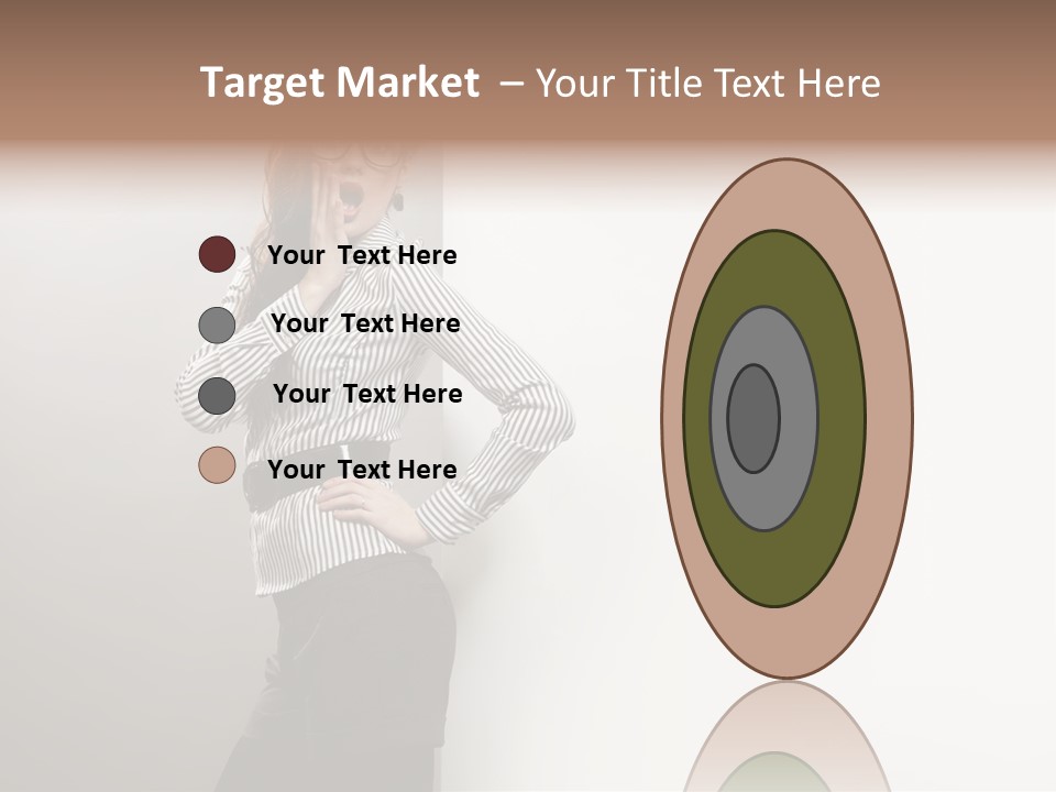 Side Space Isolated PowerPoint Template