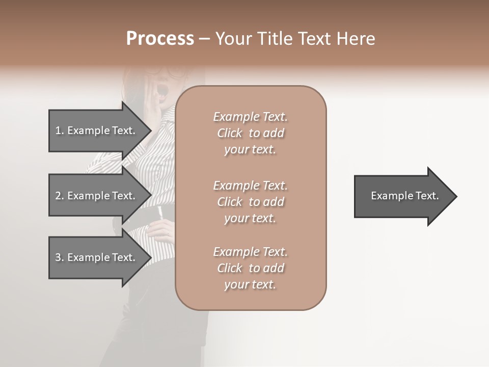 Side Space Isolated PowerPoint Template
