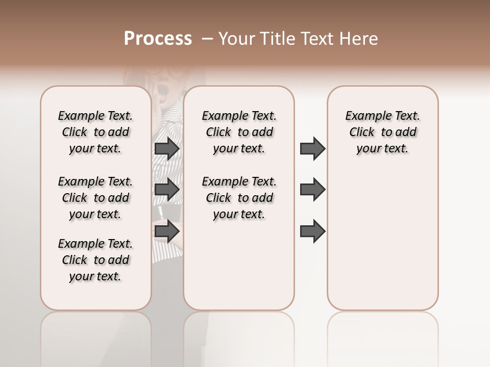 Side Space Isolated PowerPoint Template