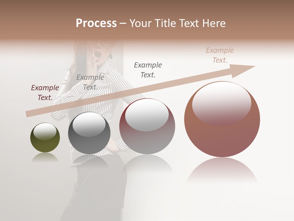 Side Space Isolated PowerPoint Template