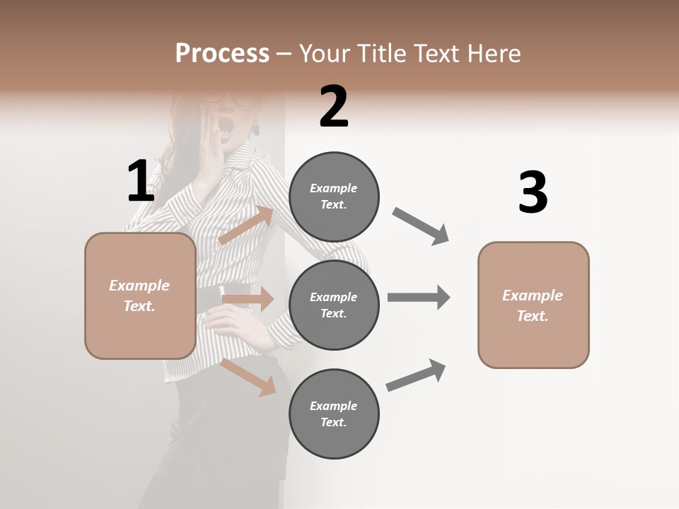 Side Space Isolated PowerPoint Template