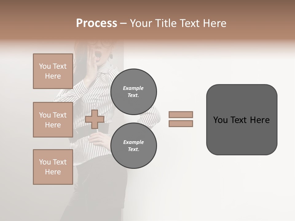 Side Space Isolated PowerPoint Template