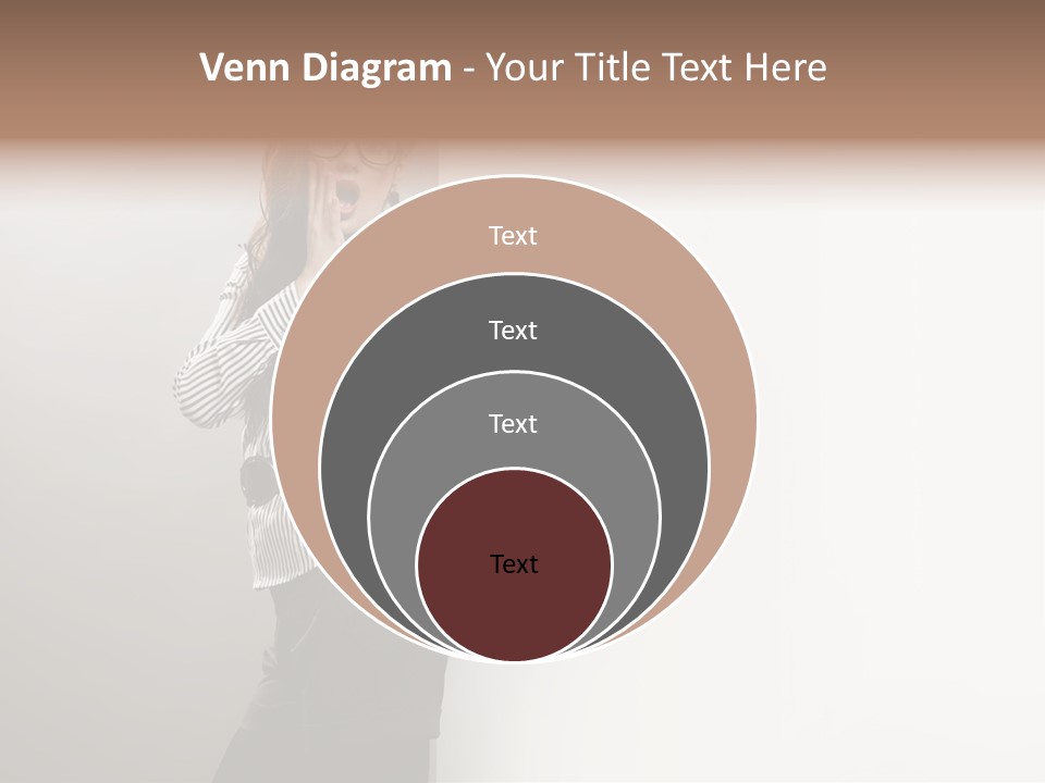 Side Space Isolated PowerPoint Template