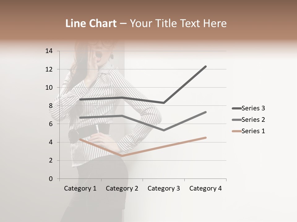 Side Space Isolated PowerPoint Template