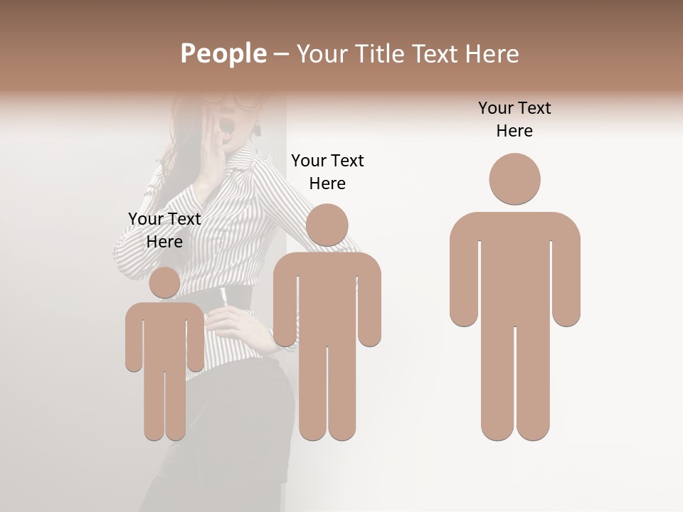 Side Space Isolated PowerPoint Template