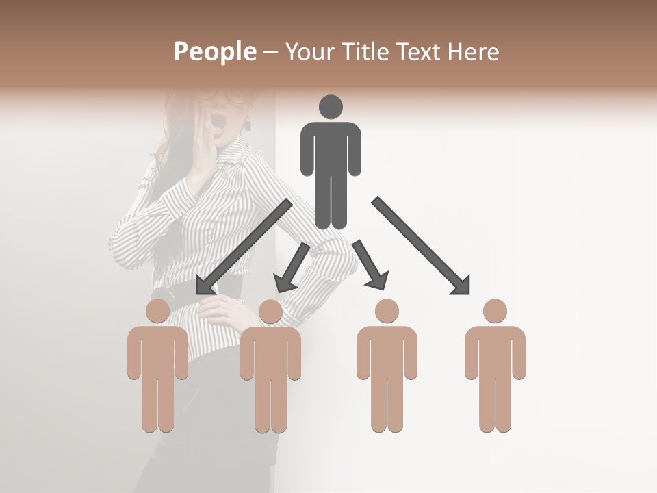 Side Space Isolated PowerPoint Template