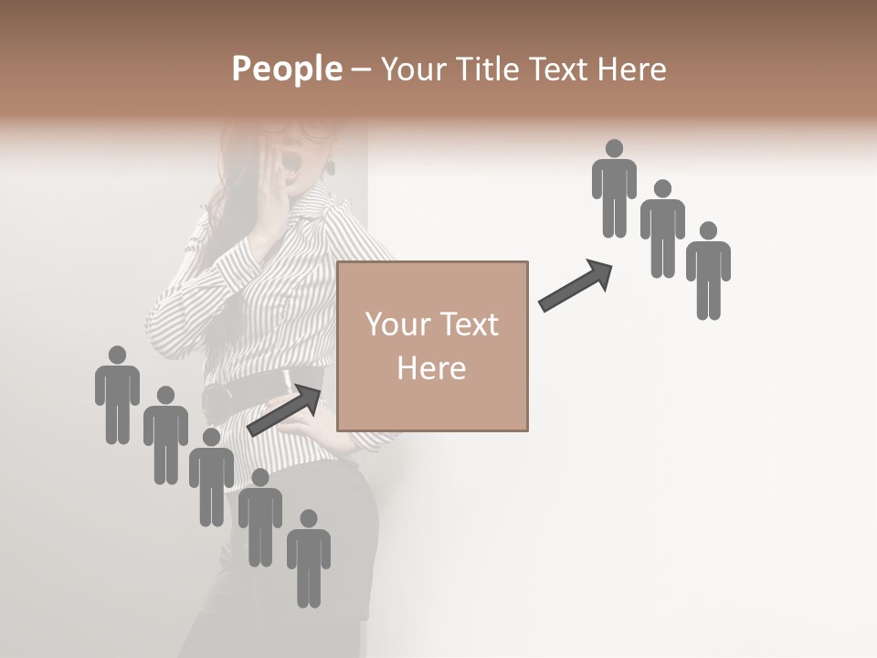 Side Space Isolated PowerPoint Template
