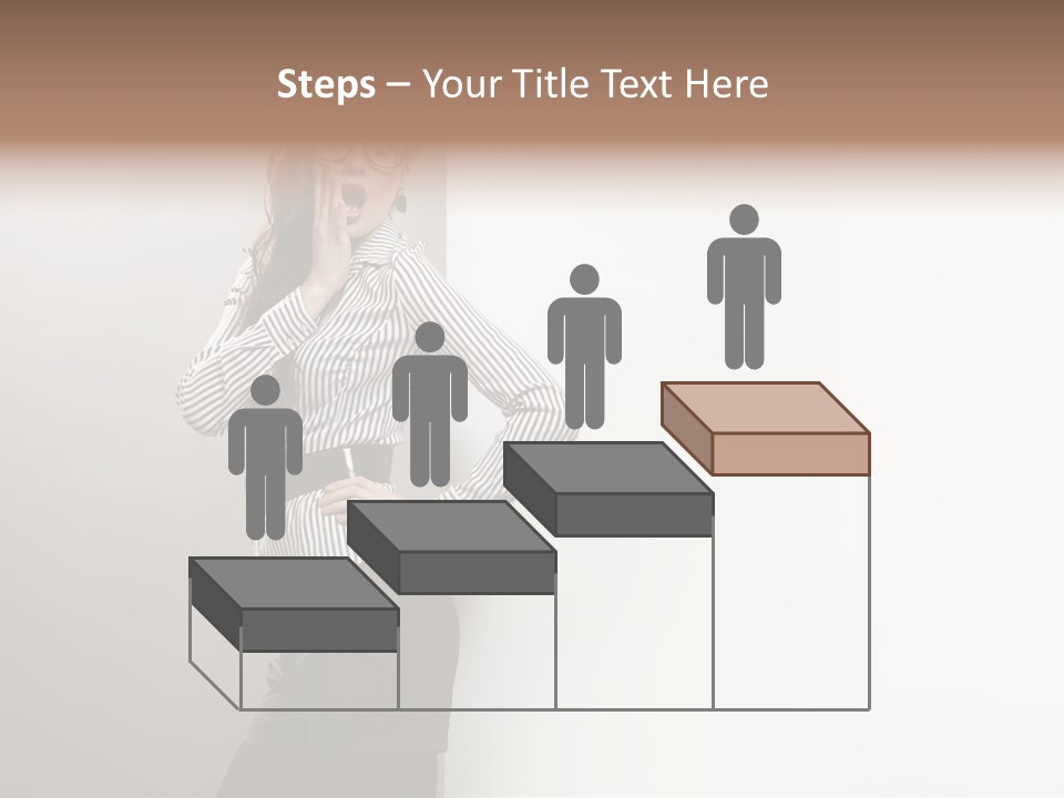 Side Space Isolated PowerPoint Template
