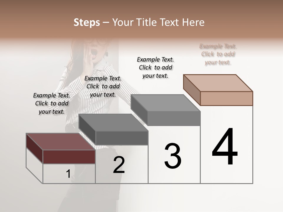 Side Space Isolated PowerPoint Template