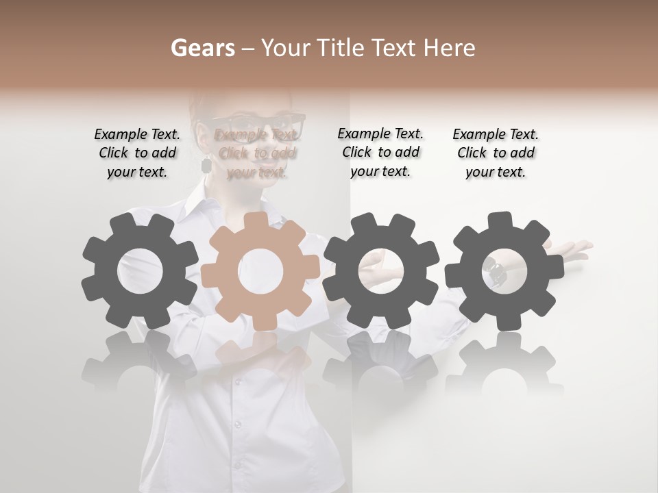 Body Work Secretary PowerPoint Template