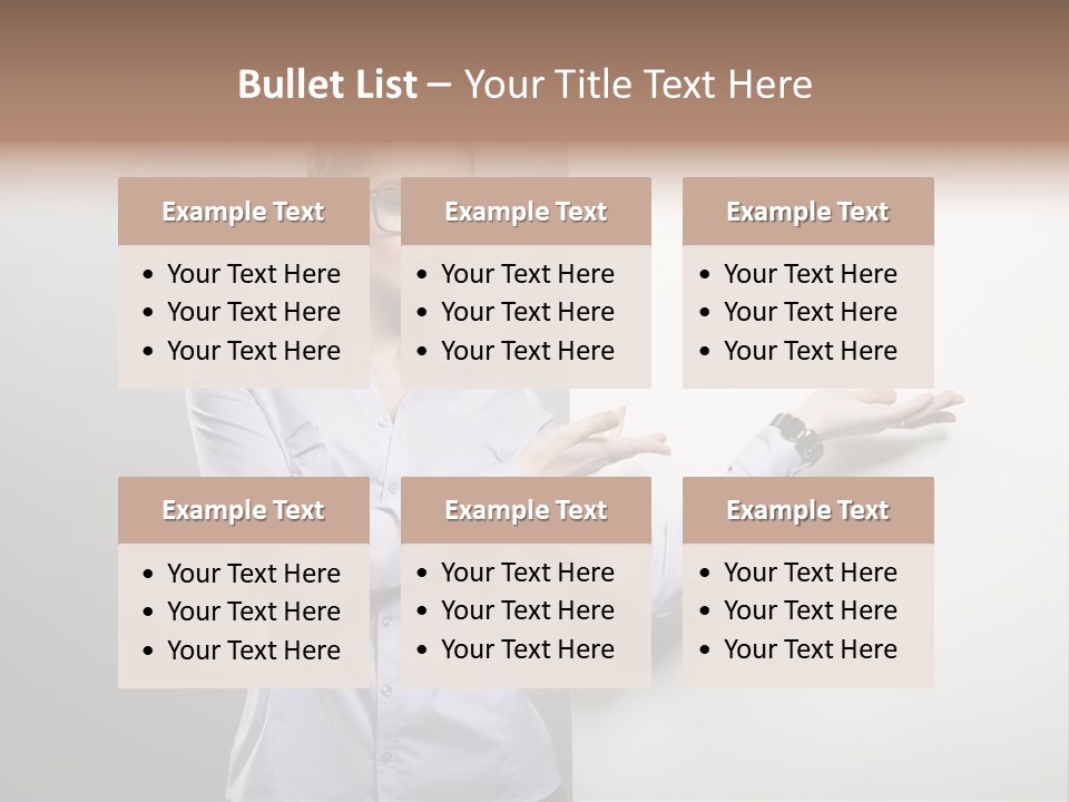 Body Work Secretary PowerPoint Template