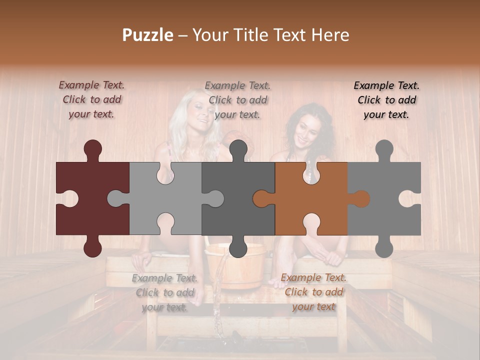 Modern Hot Women PowerPoint Template