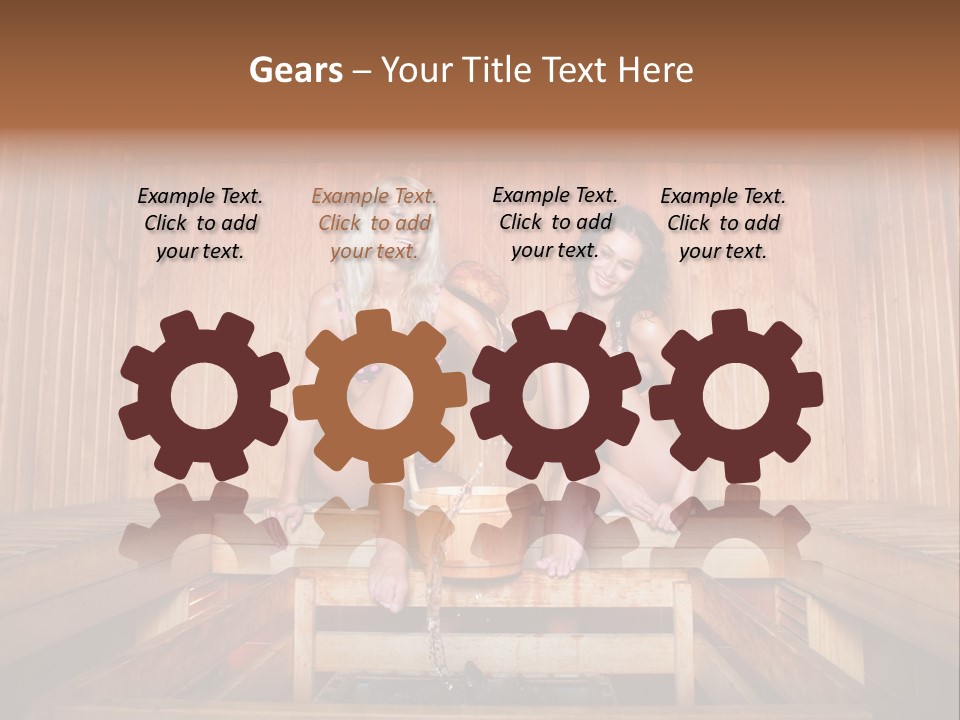 Modern Hot Women PowerPoint Template