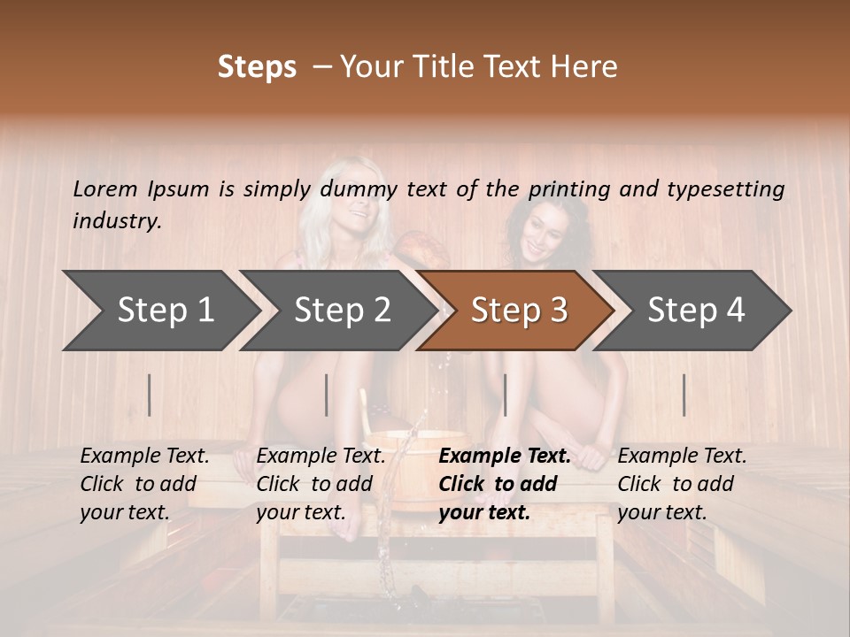 Modern Hot Women PowerPoint Template