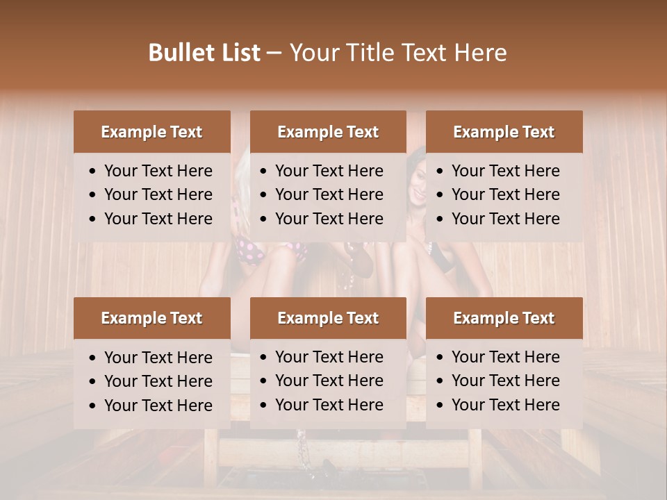 Modern Hot Women PowerPoint Template