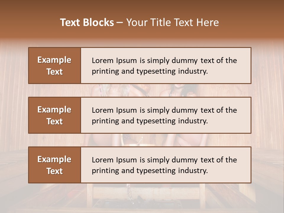 Modern Hot Women PowerPoint Template