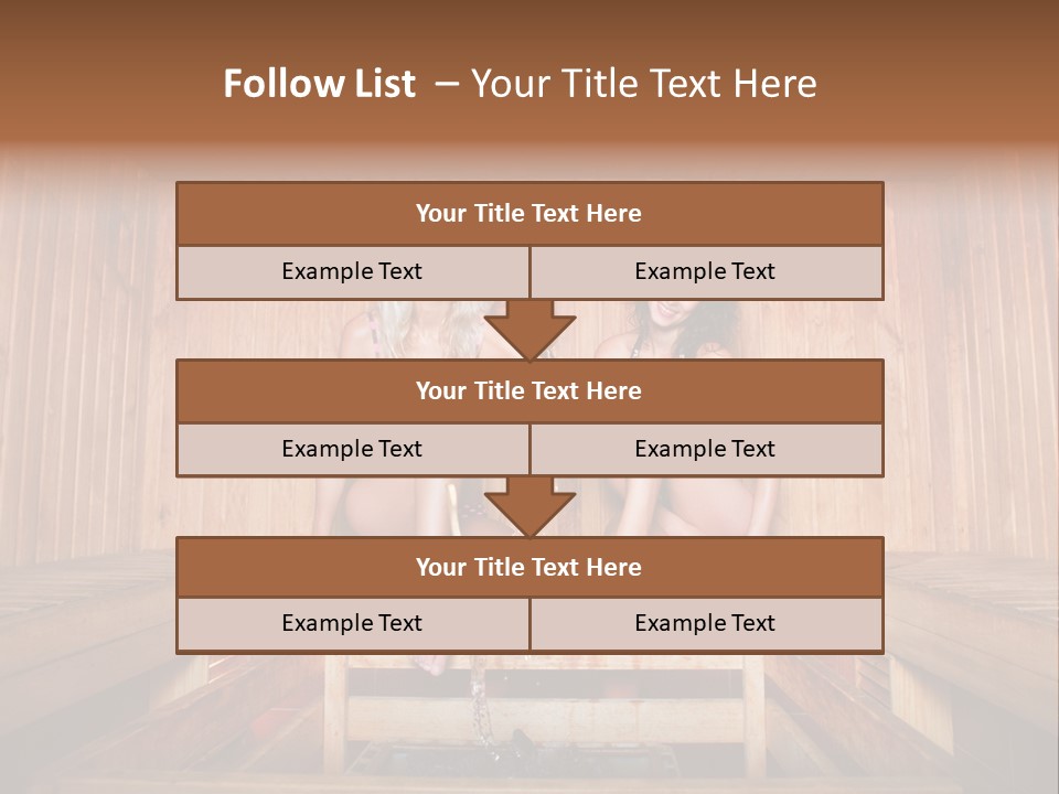 Modern Hot Women PowerPoint Template