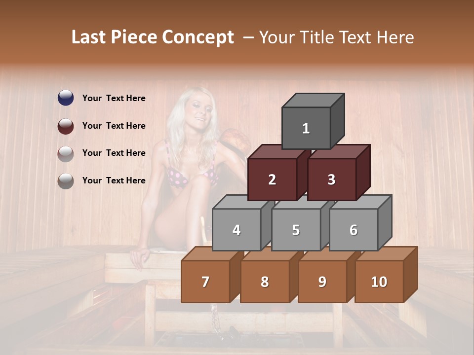 Modern Hot Women PowerPoint Template