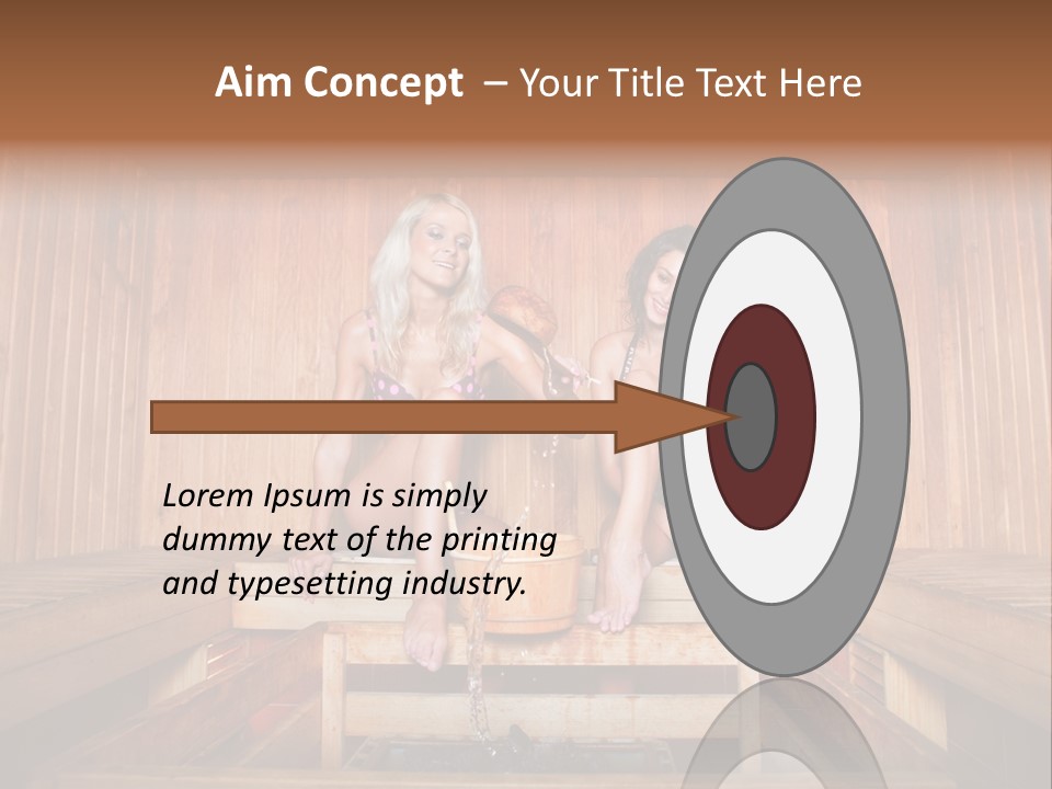 Modern Hot Women PowerPoint Template