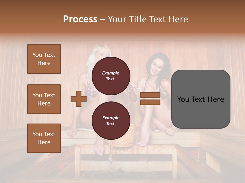 Modern Hot Women PowerPoint Template