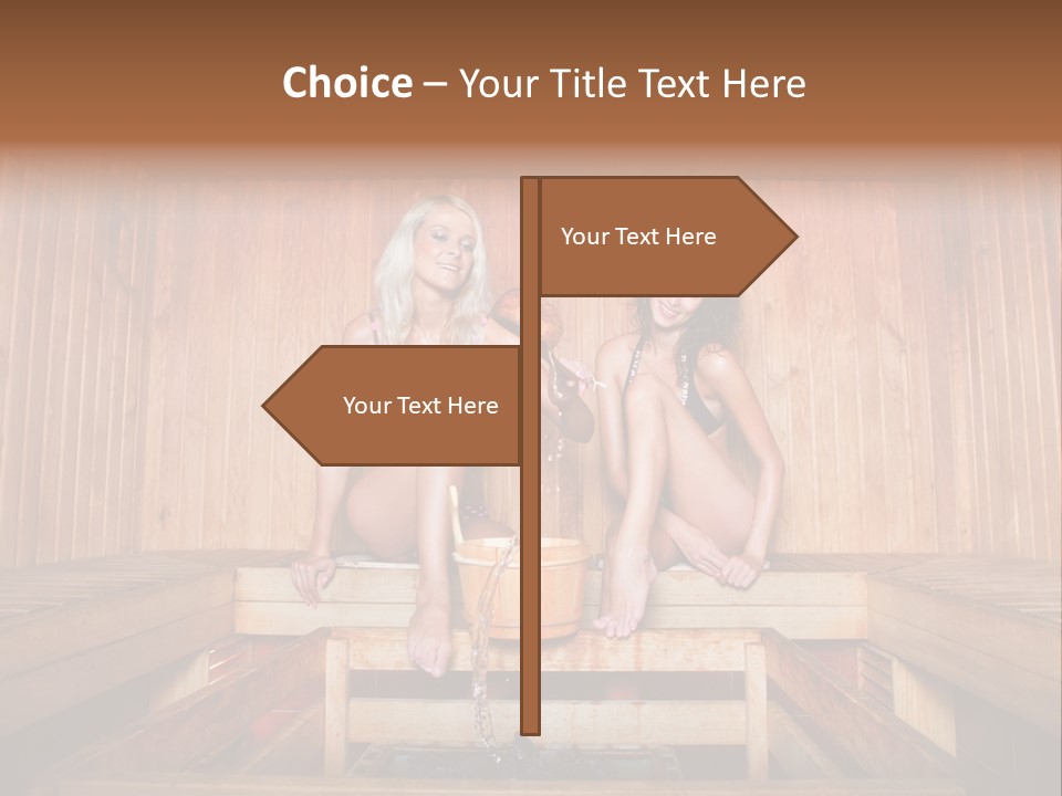 Modern Hot Women PowerPoint Template