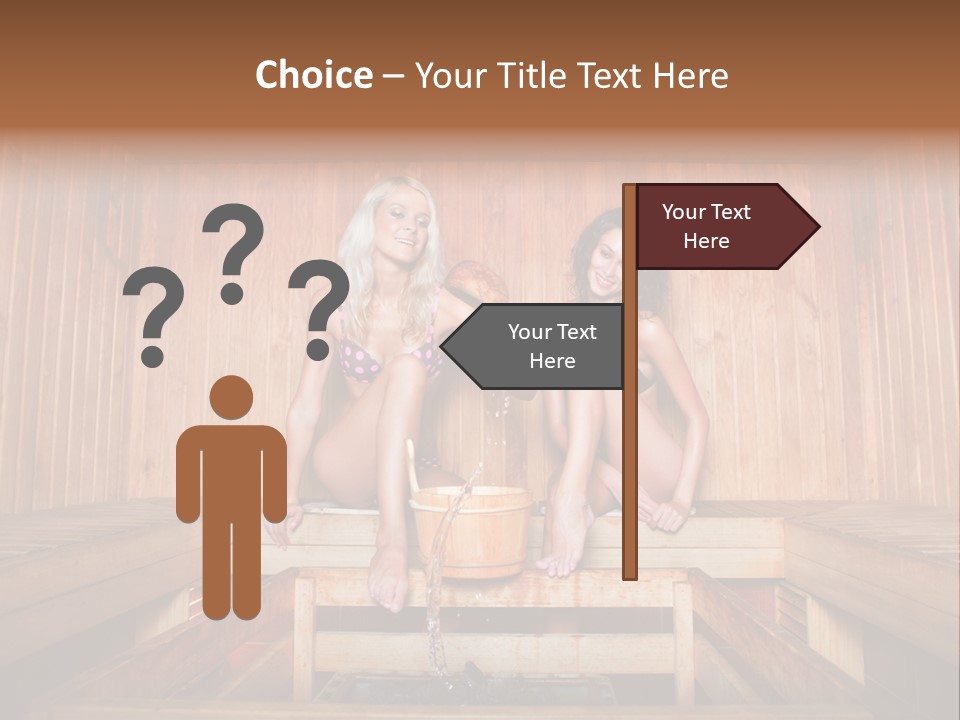 Modern Hot Women PowerPoint Template