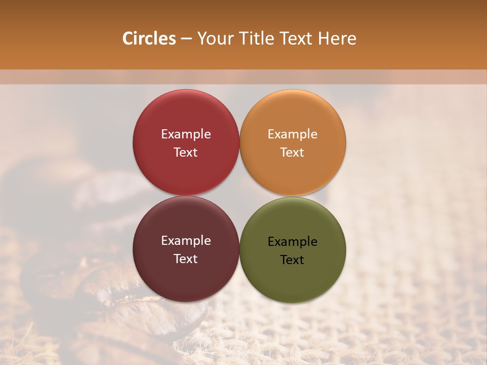 Drink Roasted Dark PowerPoint Template