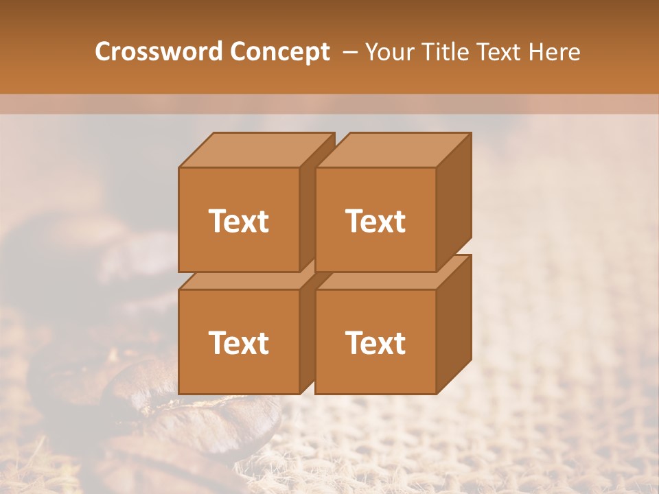 Drink Roasted Dark PowerPoint Template