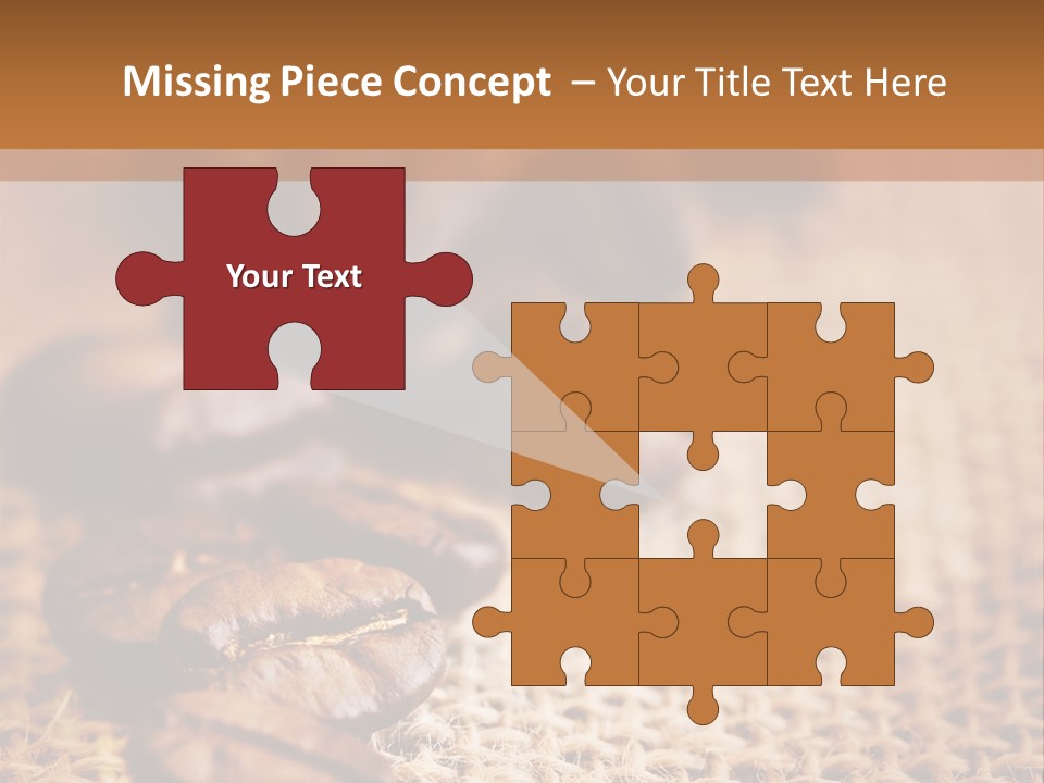 Drink Roasted Dark PowerPoint Template