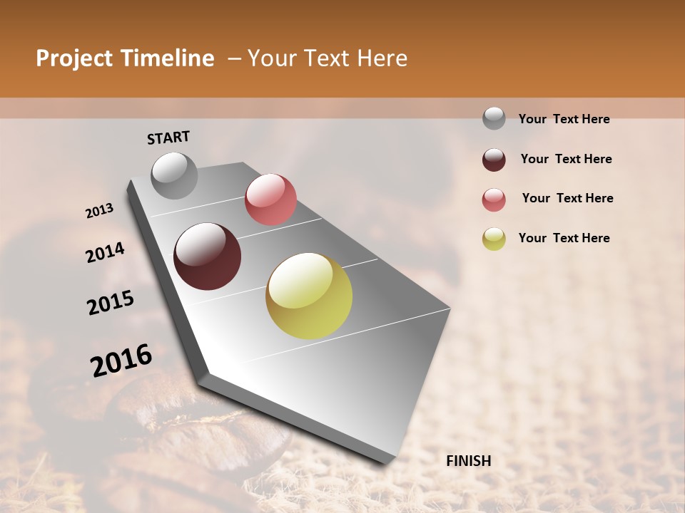 Drink Roasted Dark PowerPoint Template