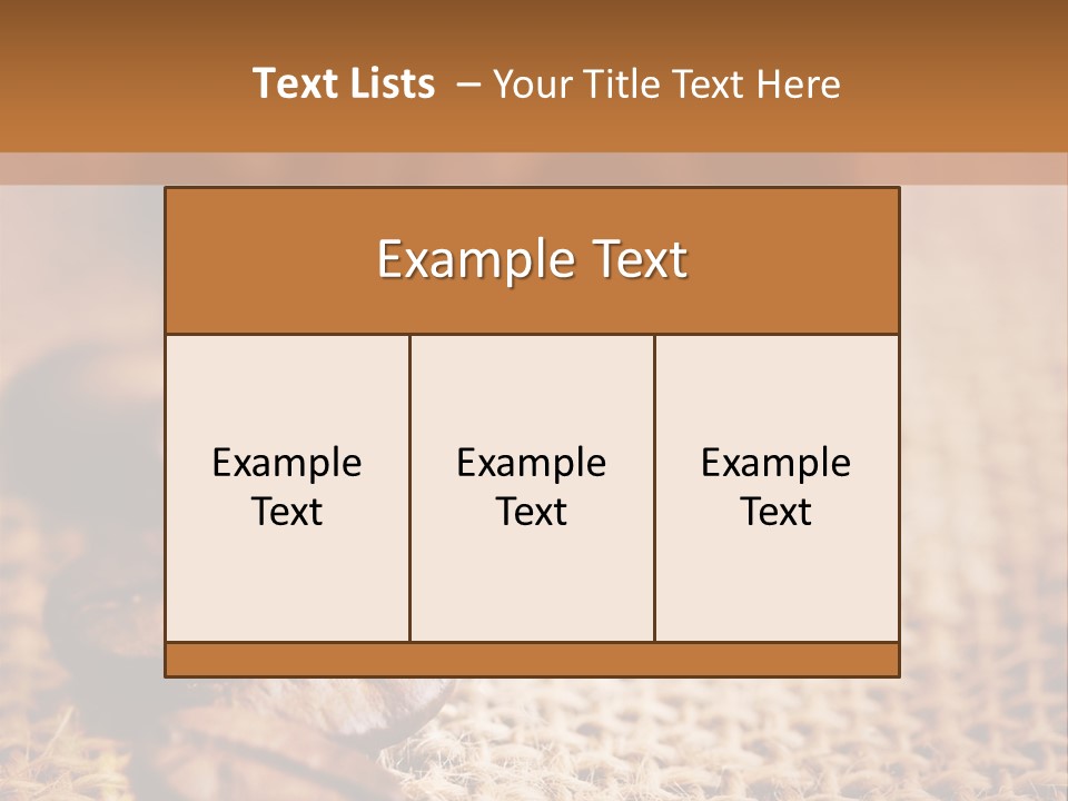 Drink Roasted Dark PowerPoint Template