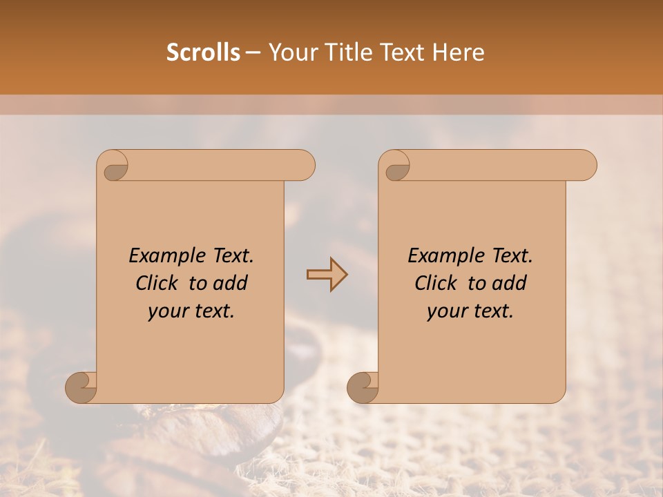 Drink Roasted Dark PowerPoint Template