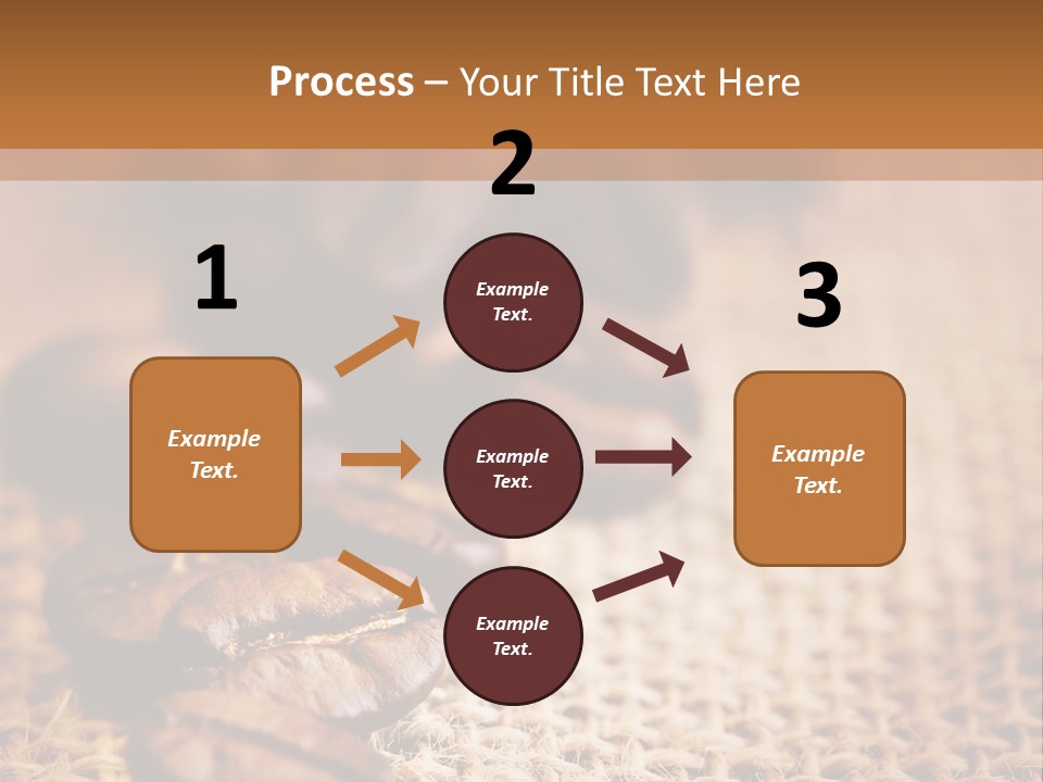 Drink Roasted Dark PowerPoint Template
