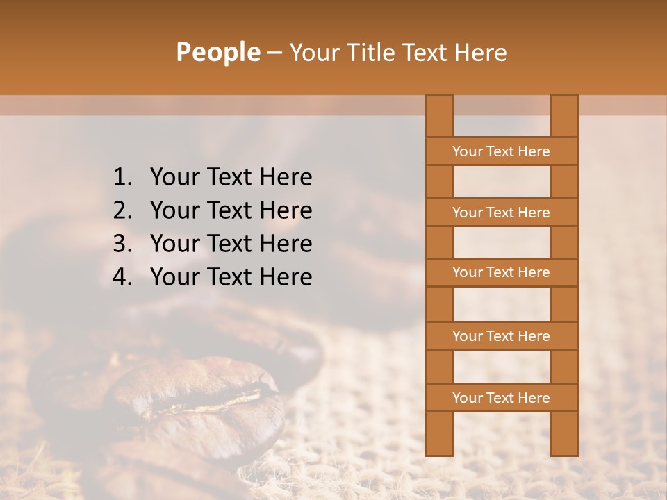 Drink Roasted Dark PowerPoint Template