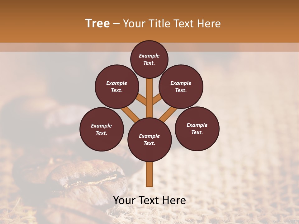 Drink Roasted Dark PowerPoint Template