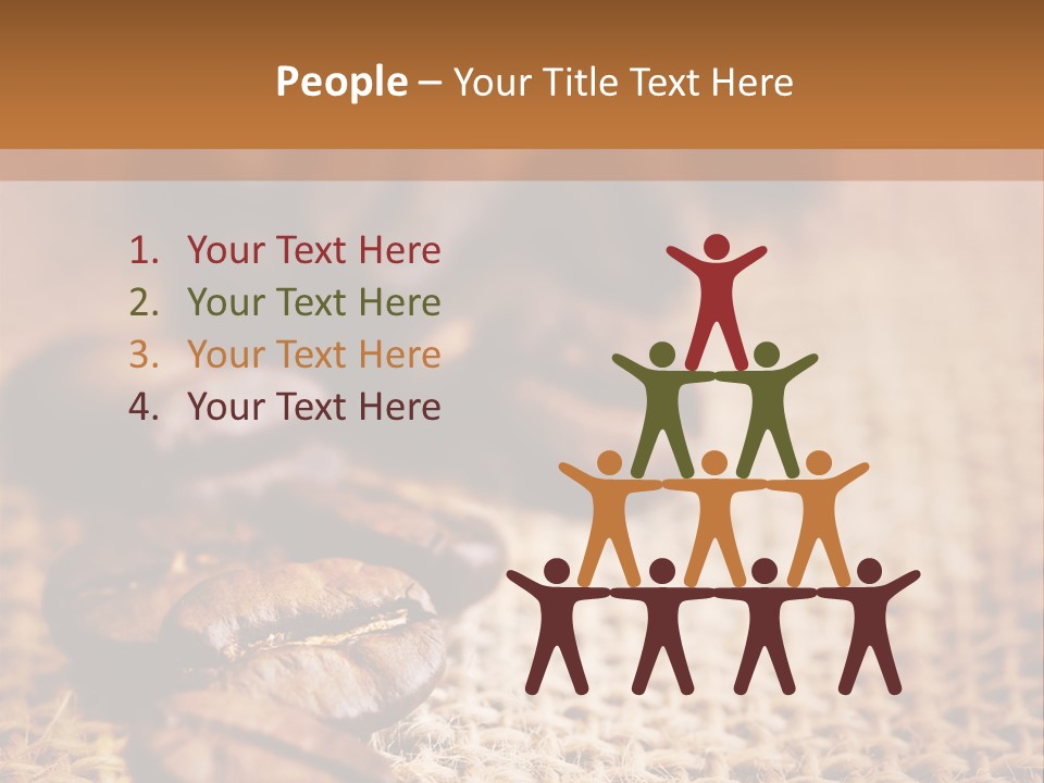 Drink Roasted Dark PowerPoint Template