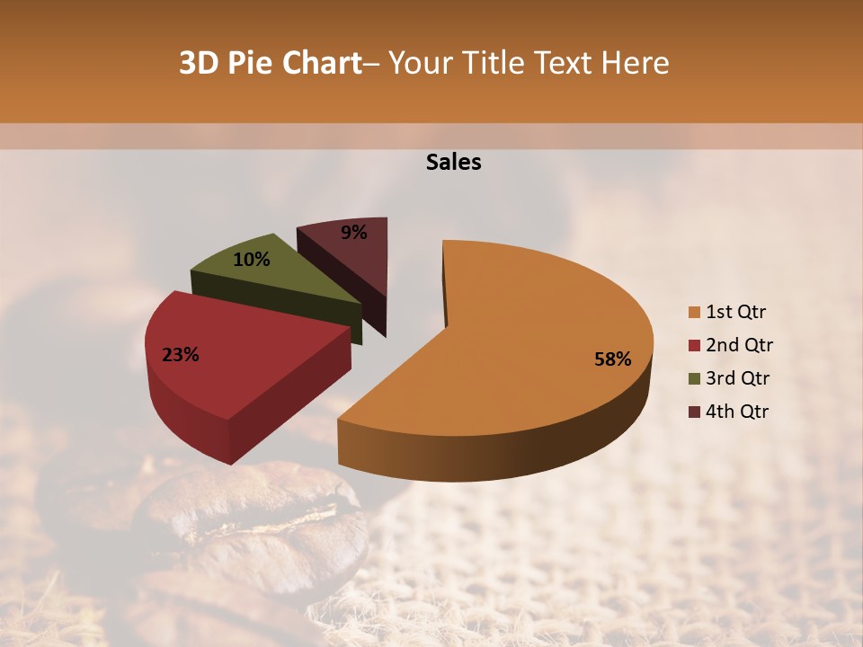 Drink Roasted Dark PowerPoint Template