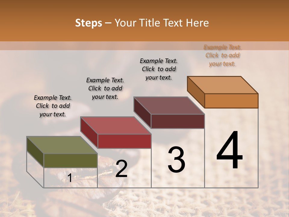 Drink Roasted Dark PowerPoint Template