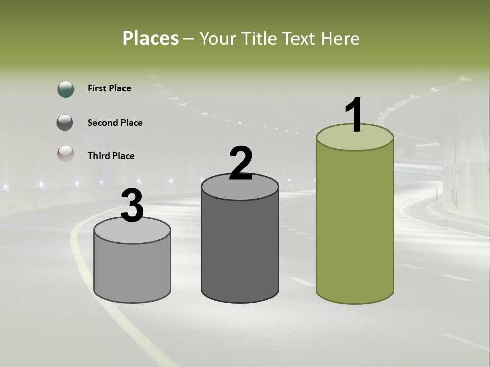 Urban Scene Moving Down Yard Line PowerPoint Template