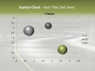 Urban Scene Moving Down Yard Line PowerPoint Template